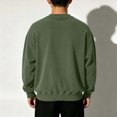 thumbnail image 7 of Squevariel Boys and Girls Long Sleeves Sweatshirt Corduroy Solid Color Round Neck Sweatshirts Casual Loose Pullover Top for 1-14Y, 7 of 7