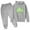 Gray, variant on Eltusu Boys Outfit Sets 2 Pieces, Athletic Cotton Long Sleeve Hoodies and Sweatpants Set Black Size 6 T