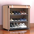 thumbnail image 2 of Dustproof Large Size Non-Woven Fabric Shoes Rack Shoes Organizer Home Bedroom Dormitory Shoe Racks Shelf Cabinet, 2 of 9