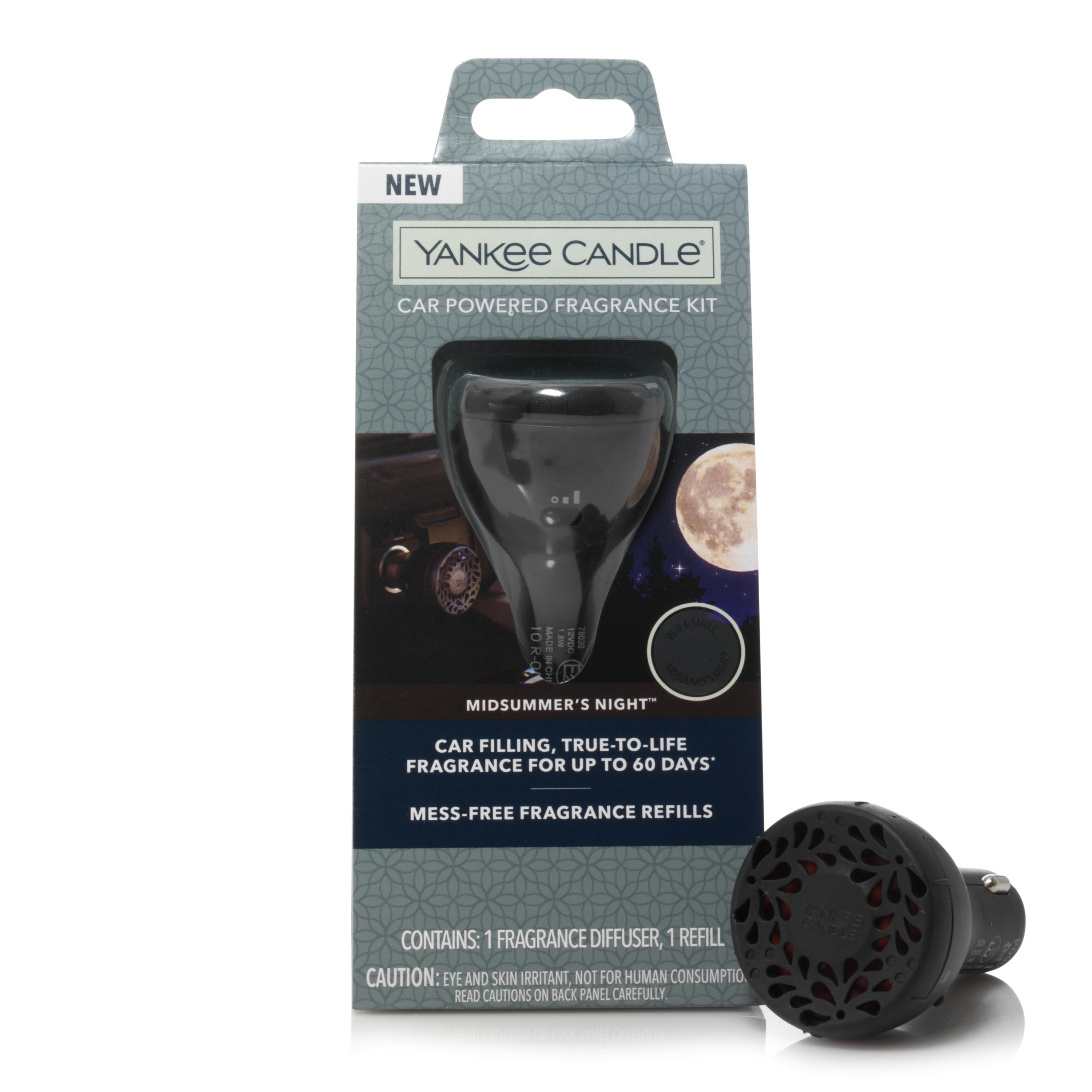 Yankee Candle Car Powered Fragrance Diffuser Midsummer's Night