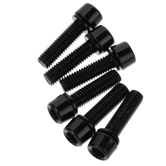 FUTUREORYY Mountain Bike Screws Versatile Compatibility Steel 6Pcs