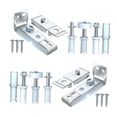 thumbnail image 2 of Bifold Door Hardware Repair , Closet Door Hardware Replacement Parts Includes Top and Bottom Pivots, Guide Wheel, for Repairing, 2 of 8