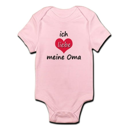 

CafePress - Ich Liebe Meine Oma I Love My Grandma In German In - Baby Light Bodysuit