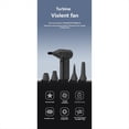 thumbnail image 2 of Ventilador Potente de 105.000 RPM, Turbo Sin Escobillas, con Pantalla LED y Luz, Ideal para el Hogar y el Exterior., 2 of 5