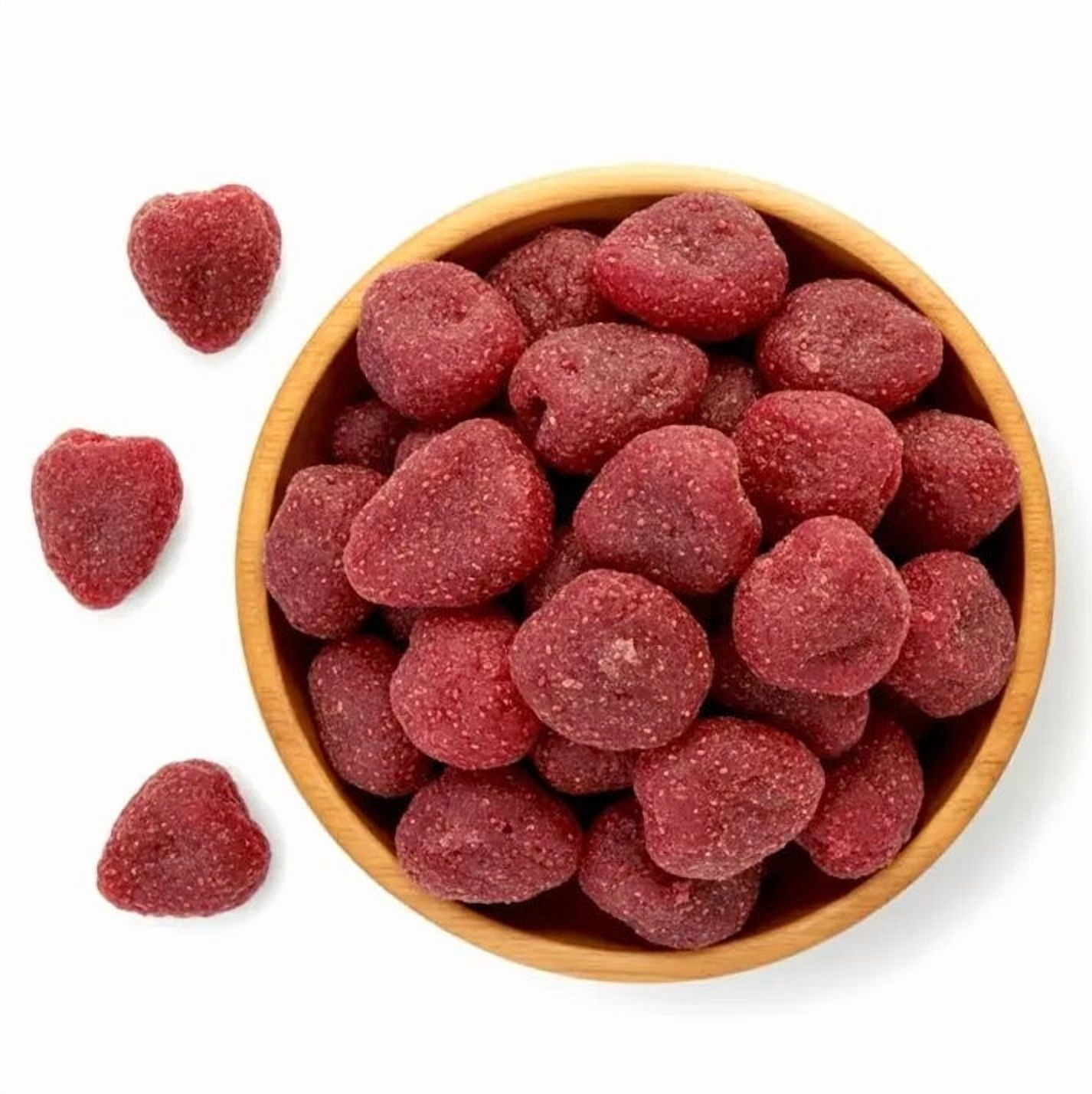 NY SPICE SHOP Whole Dried Strawberries - 3 Pound - Dried Whole Strawberries - Chewy Strawberry Treats - Dried Strawberry Snacks - Vibrant Whole Berry Treats for Toppings, Mixes & Everyday Use