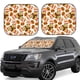 thumbnail image 1 of Fotbe Burger Juego de 2 Piezas de Parasoles para Parabrisas | Bloqueador Solar para Auto | Accesorios Plegables para Protección Solar Interior-Medium, 1 of 6