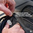 thumbnail image 3 of Pelican Electronic Organizer Travel Case - Portable Storage Bag with Multiple Storage Mesh Pockets for Cables, Chargers, Power Bank, AirPods - Black, 3 of 4
