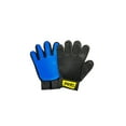 thumbnail image 5 of Pet Grooming Gloves (Blue) - Perfect Design for Grooming, Deshedding, Bathing & Massaging Your Dogs & Cats with Long/Short/Curly Fur  1 Pair (Right & Left), 5 of 8