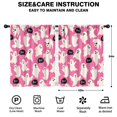 thumbnail image 2 of Blackout Kids Curtains,Halloween Ghosts with Boo Childrens Insulated Curtains Set Of 2,Bedroom Essentials,Toddler Room Decor 42"x54", 2 of 5