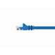 thumbnail image 2 of Cable de red Ethernet Monoprice, 100 pies, 24 AWG, Cat6, azul, 2 of 6