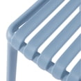 thumbnail image 4 of WestinTrends Playa Outdoor Stackable Polypropylene Plastic Dining Side Chairs (Set of 2), French Blue, 4 of 13