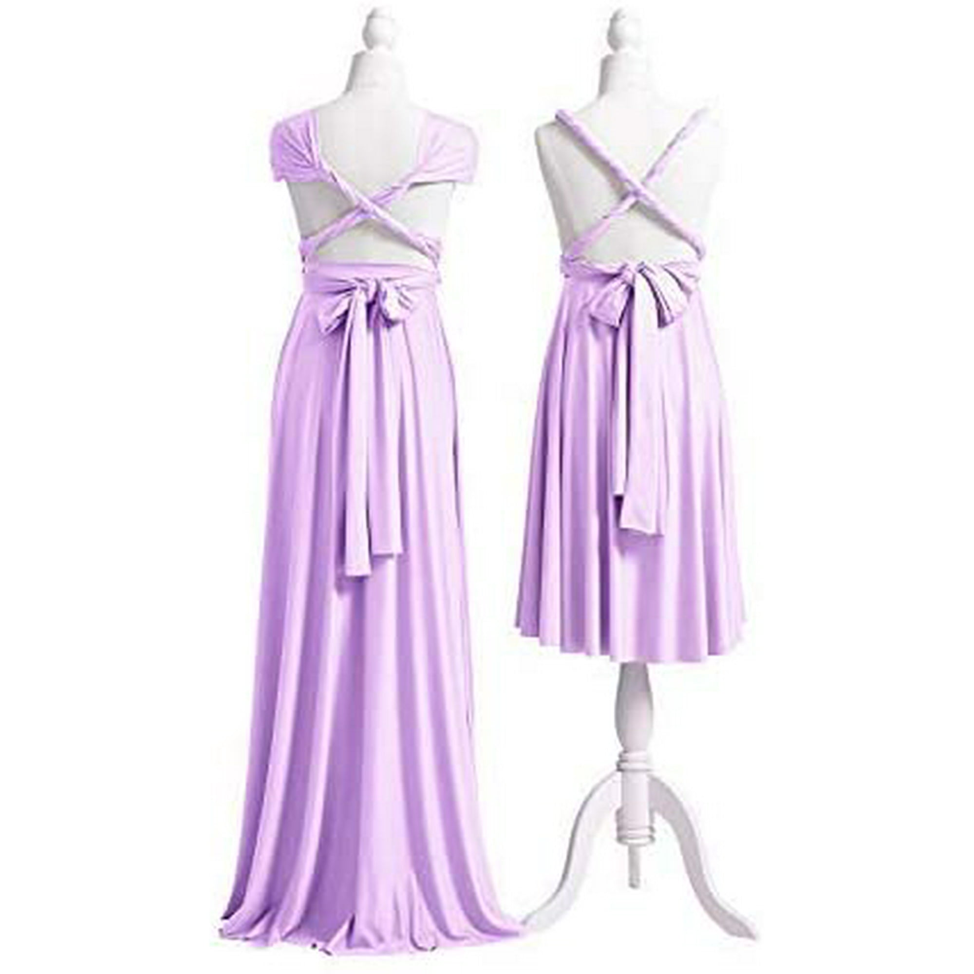 Purple multiway dress hot sale