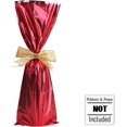 thumbnail image 5 of MT Products Metallic Red Mylar Wine Gift Bags for Bottles - Pack of 25, 5 of 10