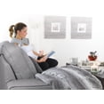 thumbnail image 2 of Refurbished Sunbeam Renue Tension Relief Heating Pad, Gray with Digital LED Controller, 2 of 4