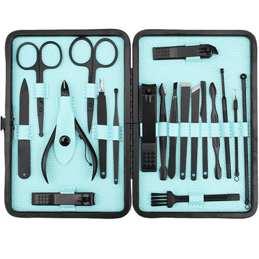 ALIMARO - 15-Piece Manicure Set for Women Men Nail Clippers Stainless ...