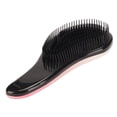 thumbnail image 3 of Cepillo Desenredante ANGGREK Degradado Blanco Rosa Masajeador Portátil para Cabello Rizado, 3 of 8