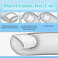 thumbnail image 6 of 100 Pcs Ingrown Toenail Corrector Strips with Toenail Lifter,Ingrown Toenail Correction Brace Toenail Correction Clip Toenail Straightening Recover Curved Toenail Corrector for Women Men Foot Care, 6 of 7