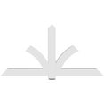 thumbnail image 4 of 84"W x 42"H x 4"D x 6"F, 12/12 Pitch, Redmond Architectural Grade PVC Gable Bracket, 4 of 8