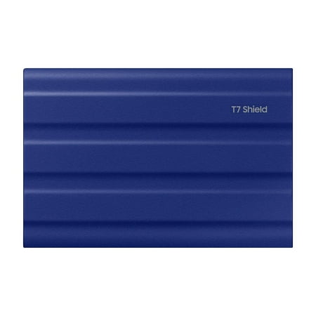 Samsung - T7 Shield 1TB External USB 3.2 Gen 2 Rugged SSD IP65 Water Resistant - Blue