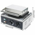 thumbnail image 2 of DENEST 6 Grooves Electric Mini Donut Maker Machine Commercial Nonstick 1550W, 2 of 10
