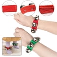 thumbnail image 4 of tegongse 8Pcs Multicolor Wrist Band Wrist Bells Ankle Bells Musical Rhythm Bracelet Foot Ankle Bells Rattles Instrument for Kids, 4 of 8