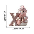 thumbnail image 4 of 26 English Letter Christmas Ornament Christmas Tree Decoration 2D Acrylic Decoration Car Rearview Mirror Ornament, 4 of 5