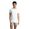 thumbnail image 2 of Fruit of the Loom Men's CoolZone Synthetic Underarm Crew Undershirts, 3-Pack, 2 of 11