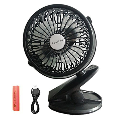 Rechargeable Personal Fan for Camping Necklace Fan Powered by 2600mAh Battery 