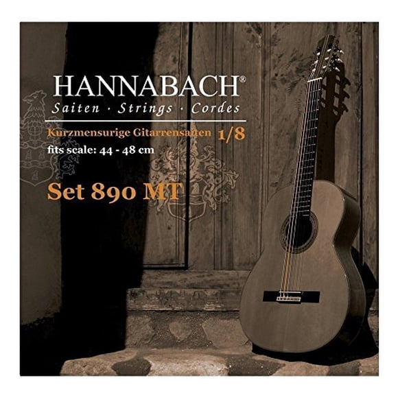 Hannabach 653059 Series 890 Duel 44-48cm Strings for 1/8 Children Classic Guitar