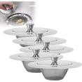 thumbnail image 1 of Stainless Steel Sink Filter, Stainless Steel Sink Filter With Stopper, Stainless Steel Sink Strainer, Kitchen Sink Strainer Stainless Steel, Kitchen Sink Strainer (5Pcs), 1 of 5