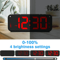 thumbnail image 2 of 2X Loud Alarm Clock for Heavy Sleepers Adults,Dual Alarm Clock with Bed Shaker,for Bedrooms,6.5In Display with Dimmer, 2 of 7