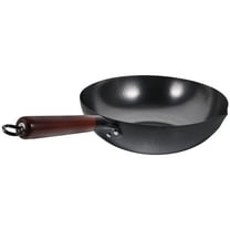 SHOWERORO Non Stick Stir Fry Round For Households 1Pack 21.1In