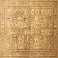 thumbnail image 1 of Ahgly Company Indoor Square Persian Brown Traditional Area Rugs, 8' Square, 1 of 4