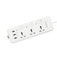 thumbnail image 1 of Toystoory Universal Smart Socket Surge Protector Power Strip es un cable de 2 m de diseño 6 en 1 con 3 puertos de carga USB y 3 salidas para enchufe de Accesorios para electrodomésticos Toystoory HA002560-00, 1 of 1
