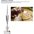 thumbnail image 2 of Metal Third Hand Base, with Tweezers, Rebound Pliers, Professional Hardware Jewelry Tool Holder for Easy Maintenance, 2 of 5
