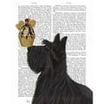 thumbnail image 3 of Fab Funky 12x14 Black Modern Framed Museum Art Print Titled - Scottish Terrier Ice Cream, 3 of 5