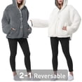 thumbnail image 3 of Sherpa jackie Mink Fleece for Adults 73 x 51”| Cozy Warm, 3 of 6