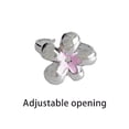 thumbnail image 5 of CIYISON Trendy Flower Ring Delicate Adjustable Finger Ring Fashion Party Jewelry Gift, 5 of 7