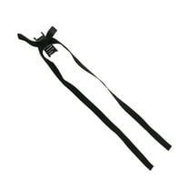 Unique Bargains 1 Pc Bow Hair Clips Hairdo Clip for Home Black