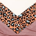 thumbnail image 5 of Herrnalise Women's Knitted Crop Tops Women Fashion Leopard Print Comfortable Long Sleeves Sweater Tops Pullover Jumper Sweaters, 5 of 7