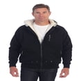 thumbnail image 1 of Gioberti Mens Sherpa Lined Full Zip Fleece Contrast Hoodie Jacket, 1 of 5
