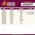 thumbnail image 2 of Metrix Premium Chassis Parts - Front Outer Tie Rod End Fits 08-11 Chevrolet HHR, 08-09 Captiva Sport (Mexico), 08-10 Cobalt, 07-10 Pontiac G5, 06-09 Torrent, 07-09 Suzuki XL-7, ES800030, 2 of 6