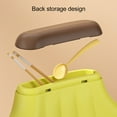 thumbnail image 3 of Silla de Comedor para bebé con Respaldo Cojín Acústico Protección de la Columna Vertebral Silla de Alimentación para el Suelo para Niños ANGGREK Otros, 3 of 8