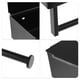 thumbnail image 3 of Portarrollos de papel higiénico Unique Bargains Soporte de pared con estante para teléfono Negro, 3 of 8