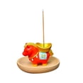 thumbnail image 1 of Ornement de Bureau Diffuseur d'Encens Zen pour Salon Figurine de Cheval en Résine avec Plateau Maison pour Présentation sur Table, 1 of 5