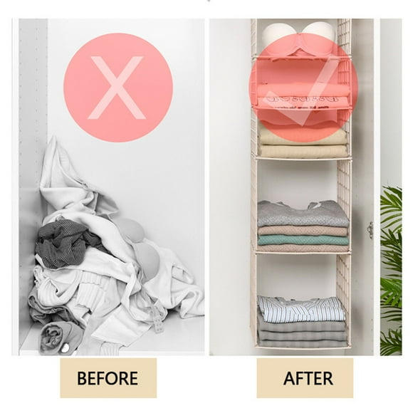 Hanging Closet Shelves Closet Organizing Shelves Clothes Rack Foldable Storage Shelves Locker Shelf Foldable Garment Rack Coat Hangers Wardrobe Storage Items
