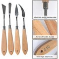 thumbnail image 3 of 13Pcs Palette Knife Set - Stainless Steel Paint Mixing Drawing Painting Palette, 3 of 5