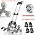 thumbnail image 7 of Foldable Trolley Dolly Shopping Cart Stair Climber 330Lb 10 Wheels Removable Bag, 7 of 7