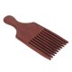 thumbnail image 2 of Peine de madera para desenredar y dar volumen, herramienta de peinado para cabello afro grueso y rizado., 2 of 14