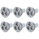 thumbnail image 1 of 6X Bombila de 3 LED Blanco Calido 3W 5W 12V, 1 of 4